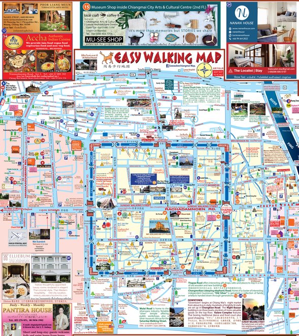 Easy Walking Map